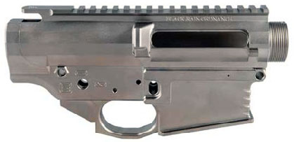 Picture of an electroless coated Black Rain Ordnance 308 Receiver