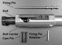 Fulton Armory 308 AR Bolt Carrier Exploded View