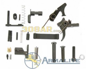 Armalite AR-10 A Series Lower Parts Kit With National Match Trigger A10LRPK-N www.308ar.com