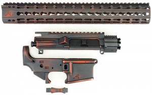 Aero Precision Battleworn Orange Grey AR15 Builder Set APPG100025 www.308ar.com Aero Precision Battleworn Orange Grey AR15 Builder Set APPG100025 www.308ar.com