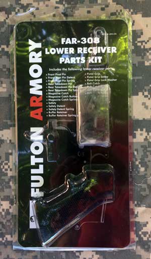 Fulton Armory FAR 308AR Lower Parts Kit Without Trigger 