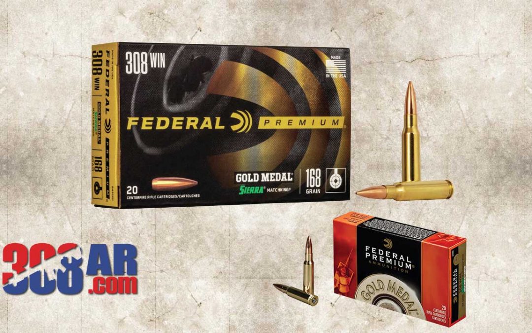 Federal Gold Medal Match 308 Winchester Match Ammunition