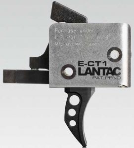LANTAC ECT-1 Tactical Drop-In Trigger Group 308AR AR-10 Single Stage Curved