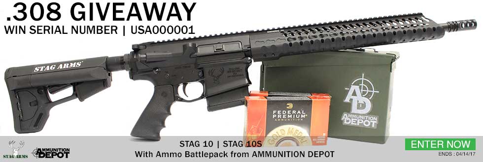 STAG ARMS 308 AR GIVEAWAY