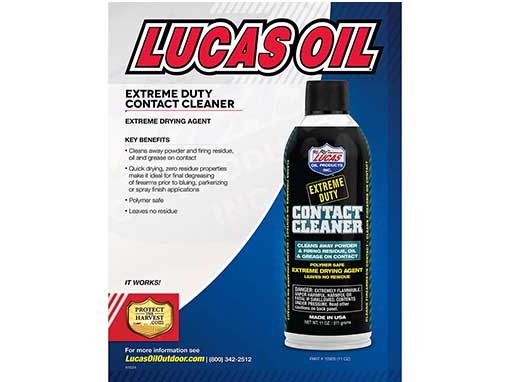 Picture of a Lucas Extreme Duty Contact Cleaner