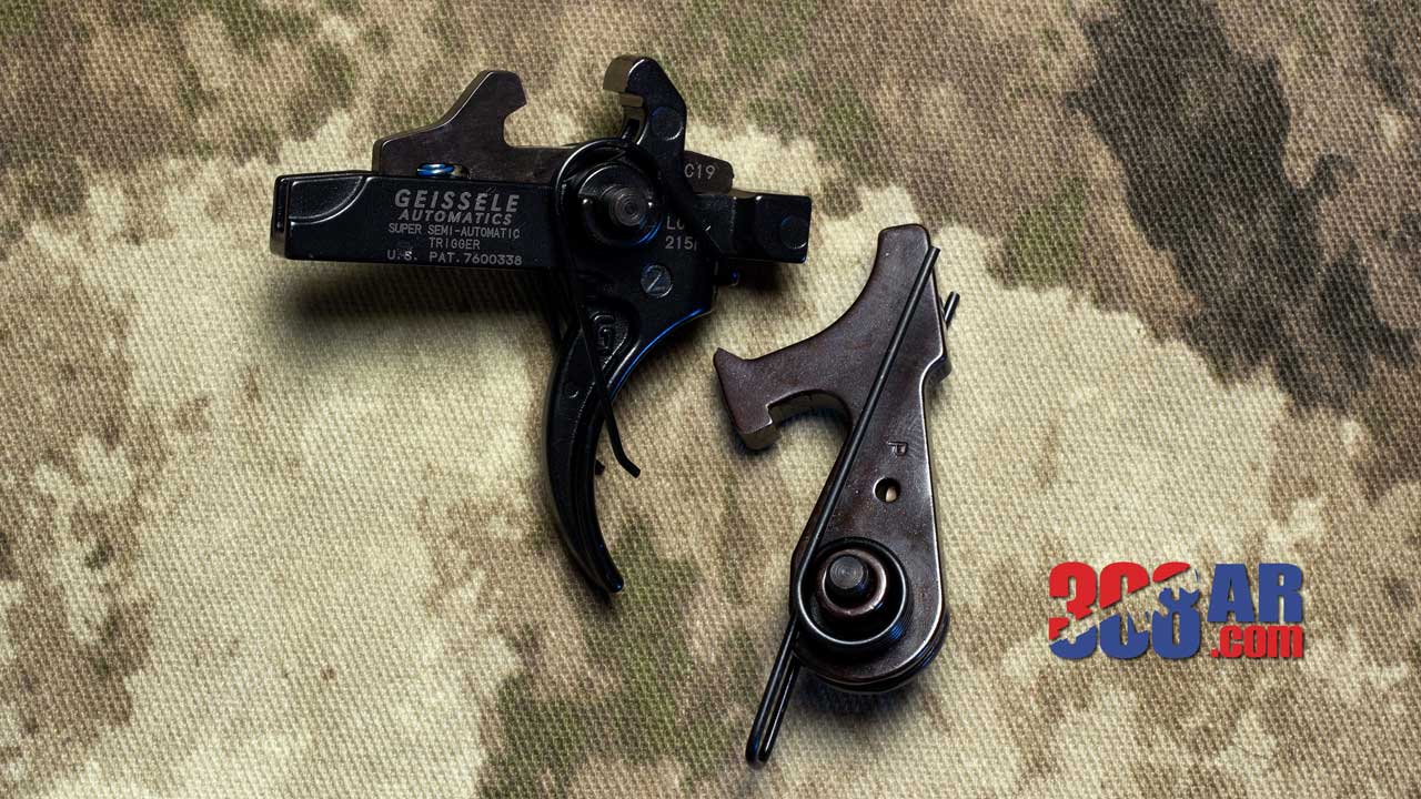 Picture of a Geissele Super Semi-Automatic Enhanced SSA-E Trigger