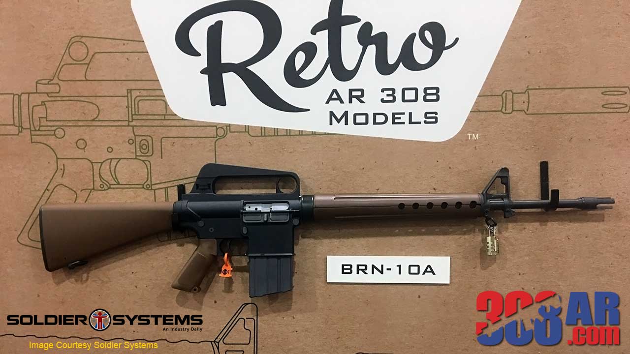 Picture of a BROWNELLS BRN-10 RETRO RIFLE AR-10