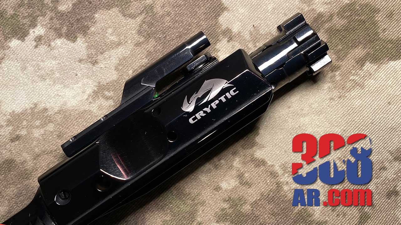 Cryptic Coatings Mystic Black .308 Winchester Bolt Carrier Group