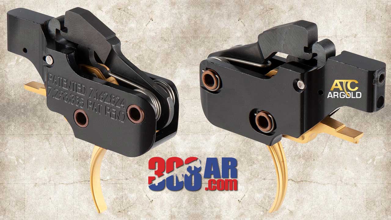 American Trigger Corp AR Gold AR 308 Adjustable Trigger