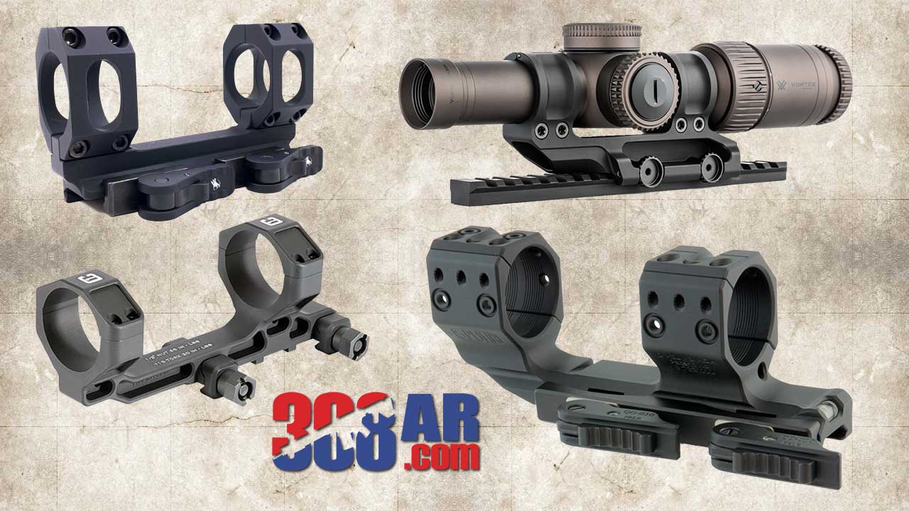 308 AR AR-10 Scope Mounts Bases and Rings